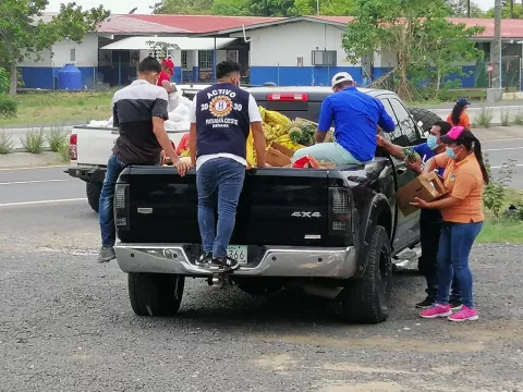 Distribuyen alimentos en Chame, San Carlos y en las costas de Colón