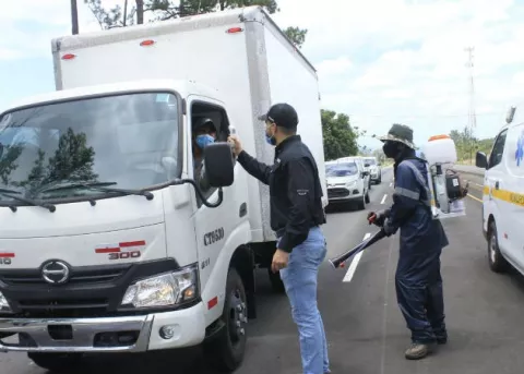 Detectan dos personas con alta temperatura en puesto de Control Sanitario en Boquete