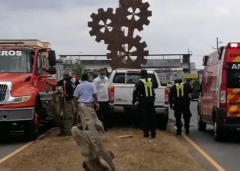 En accidente vehicular por Aguadulce, cuatro personas son lesionadas, tres son jueces de paz 
