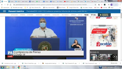 [EN DIRECTO] Gobierno presenta informe de últimos casos de coronavirus en Panamá