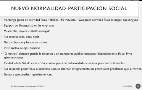 Recomendaciones para la nueva normalidad: evitar el uso de relojes, anillos y el cabello suelto