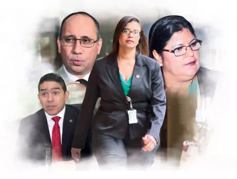 Procurador Eduardo Ulloa busca rescatar la credibilidad del Ministerio Público y rota a la fiscal Zuleyka  Moore