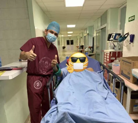 Humilde guna quiere donar sus ahorros al hospital tras ganarle dura batalla al coronavirus