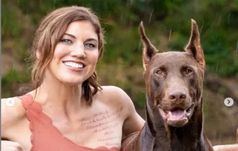 Hope Solo, devastada luego de que su perro falleciera tras recibir un disparo