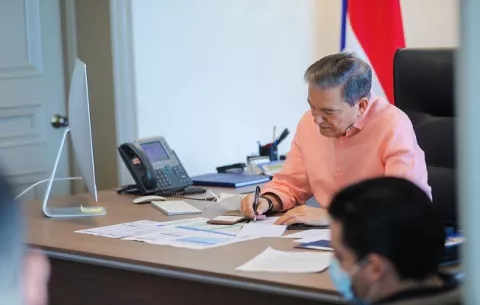 Donald Trump ofrece apoyo a Laurentino Cortizo en la lucha contra el COVID-19 en Panamá
