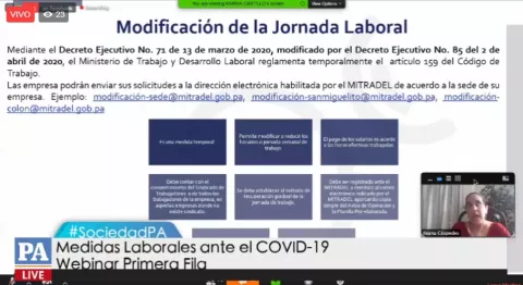 [EN VIVO] Medidas laborales ante el COVID-19