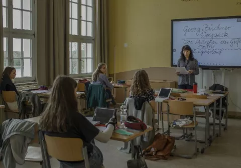 Regresan a clases con precaución en Alemania