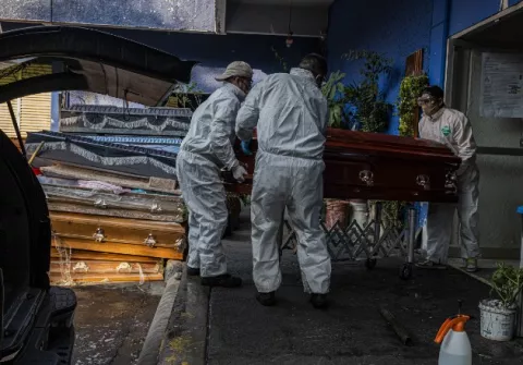 México ignora una oleada de muertes en la capital