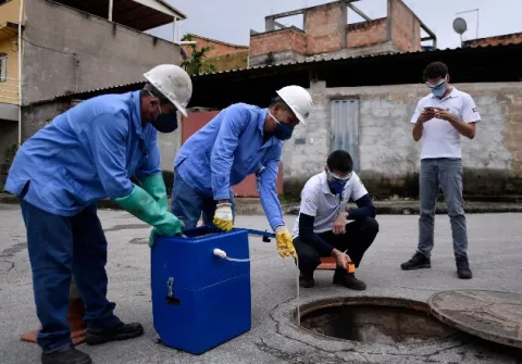 Rastrean el virus en aguas residuales