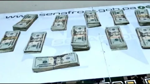 Senafront decomisa en el puesto de control de San Isidro más de 23 mil dólares