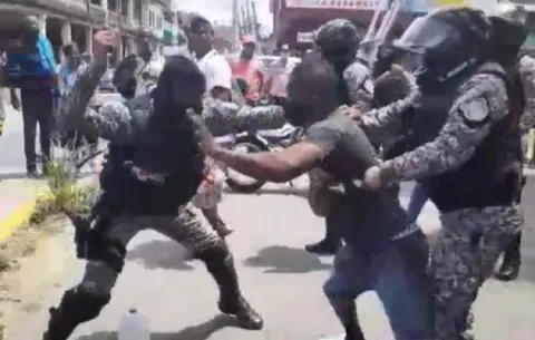 Denuncian abuso policial en contra de pescador en la provincia de Colón
