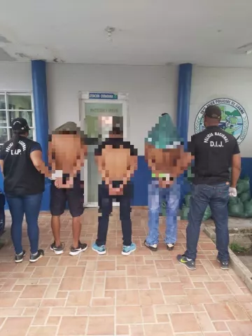 Capturan a tres presuntos implicados en un asesinato en Villa Mireya, Capira