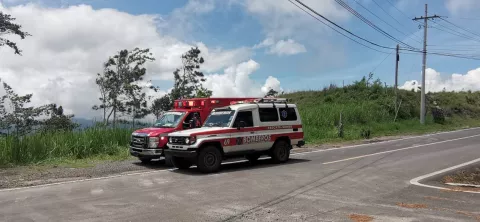 Siete personas fueron afectadas por un rayo en Cerro Las Gaitas, Capira