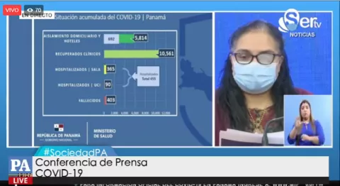 [EN VIVO] Informe de actualización de casos de COVID-19 en Panamá