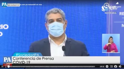 [EN DIRECTO] Informe de actualización de casos de coronavirus en Panamá
