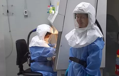 Coronavirus detectado en pacientes positivos 'no crece más de nueve días'