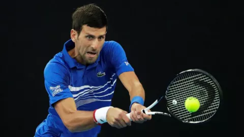 Novak Djokovic se sometió a un test de COVID-19