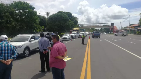 Movilizan puesto de control sanitario de San Carlos a Coclé