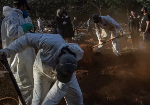 Brasil está en caída libre por el coronavirus
