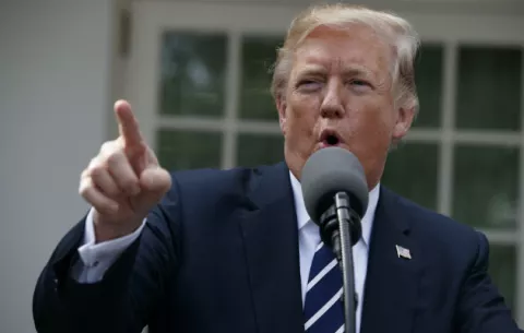 Donald Trump exige mano dura contra manifestantes para 'poner fin' a las protestas