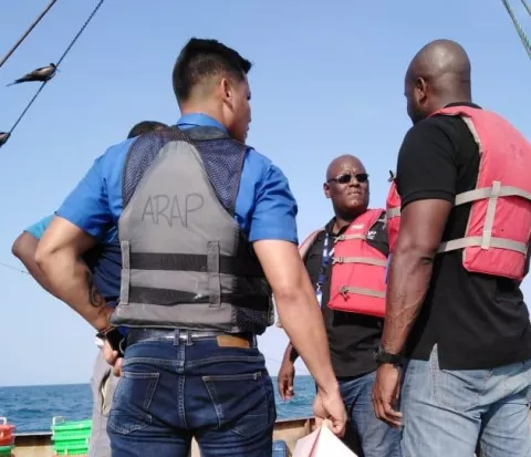 Arap ha decomisado este año más de 26 mil libras de productos del mar pescados ilegalmente