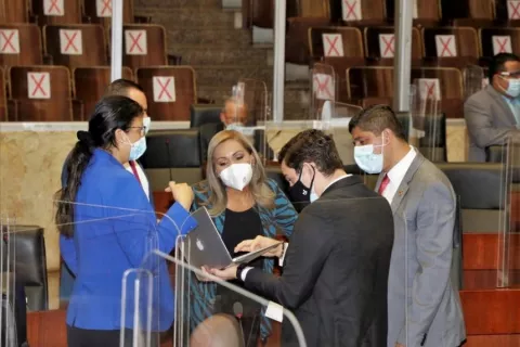 Presentan proyecto para usar parte del subsidio a los partidos político para afrontar la pandemia