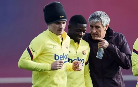 Barcelona analiza el futuro de Quique Setién, luego de perder LaLiga