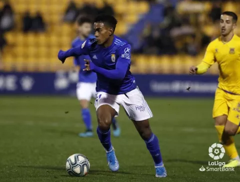 Édgar Yoel Bárcenas, mejor jugador de la jornada 40 en Segunda de España