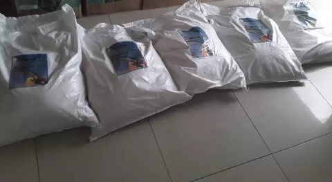 Cae taxista con 18 cajas de fertilizantes de dudosa procedencia en el puesto de control de San Isidiro, Chiriquí