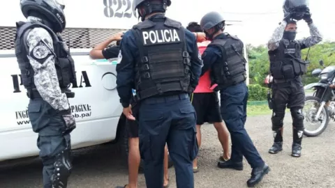 Cuatro sujetos van presos por robo agravado en Chiriquí