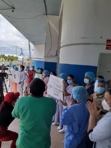 Personal del hospital Rafael Estévez de Aguadulce exige equipo de protección 