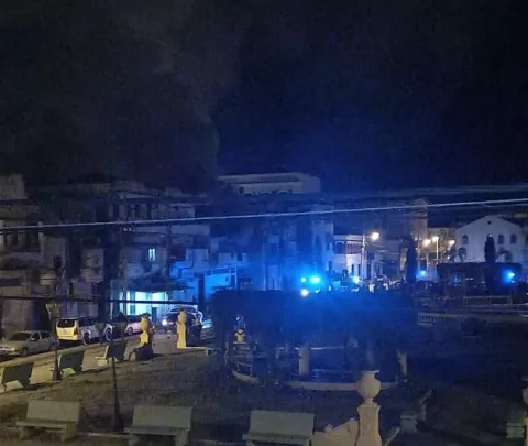 Incendio en Colón deja cuatro familias damnificadas