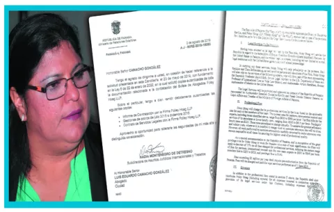 Tania Sterling participó ilegalmente en el proceso de extradición de Ricardo Martinelli