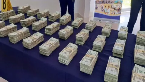 Incautan más de 5 millones de dólares producto del narcotráfico en Panamá