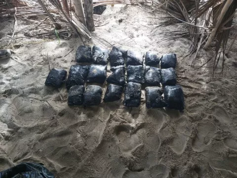 Incautan droga en Chame y por otro lado desmantelan punto de entrega en Guna Yala