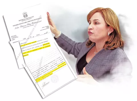 Exprocuradora Kenia Porcell traspasa bienes a última hora