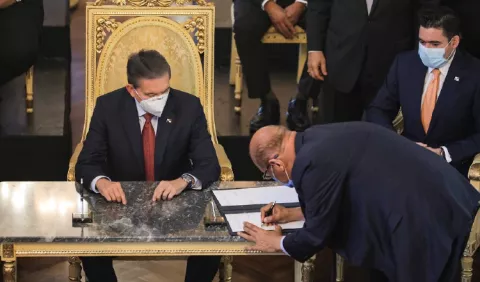 Laurentino Cortizo culmina un año traumático y le espera un periodo exigente
