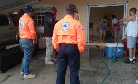 Lluvias continuarán por incursión de la onda tropical N° 23 sobre el territorio nacional