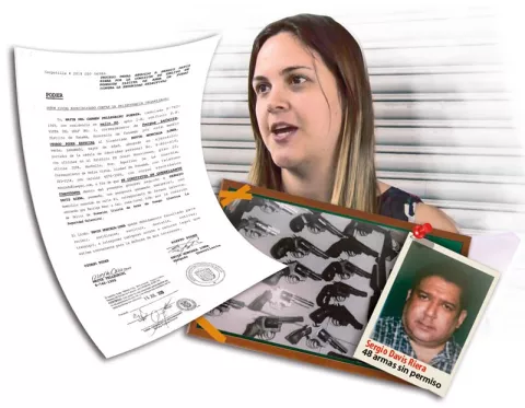 Fortalecen denuncia contra Sergio Davis por caso de armas