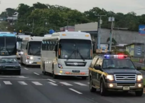 Grupo de nicaragüenses que estaban varados en Albrook llegan a Chiriquí
