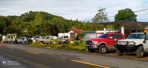 Productores de Tierras Altas en Chiriquí protestan para exigir un cerco sanitario por el incremento de casos de COVID