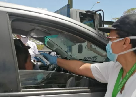 Puestos de control sanitario retornan desde el lunes 3 de agosto en Los Santos