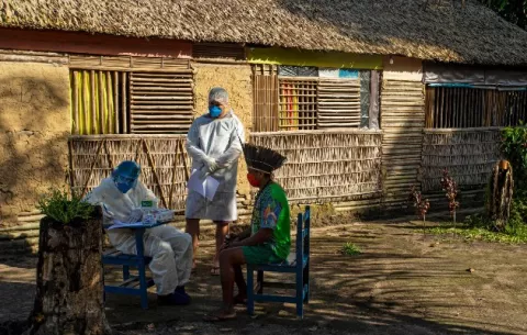 Llevaron el virus a las tierras tribales de Brasil 