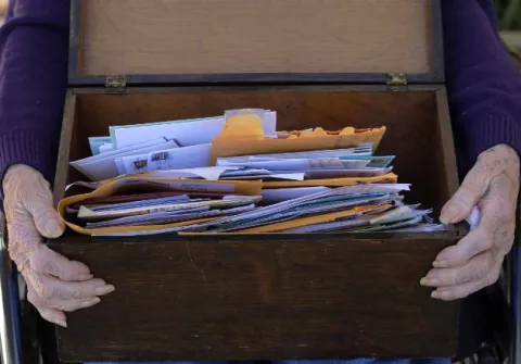 Añoran las cartas escritas a mano