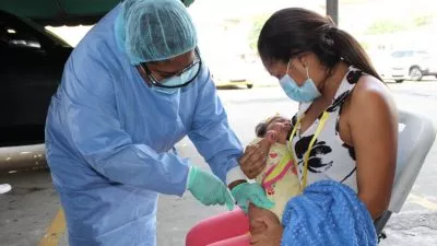 Más de 74 mil niños han sido vacunados contra enfermedades en medio de la pandemia en Panamá