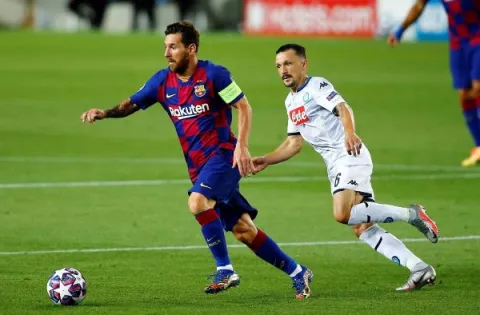 Barcelona vence a Nápoles y  va a los cuartos de la Champions ante Bayern