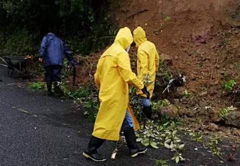 Unas cinco viviendas afectadas por las lluvias que azotan a la provincia de Chiriquí