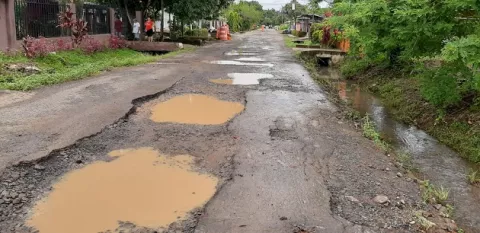 Alcalde de David recorre áreas afectadas tras fuertes lluvias e inundaciones