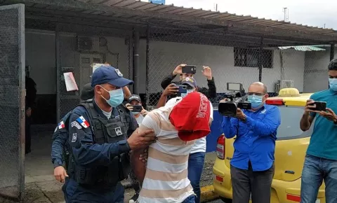 Segundo implicado en el homicidio múltiple de los 7 jóvenes en Colón va a la audiencia y el tercero al calabozo