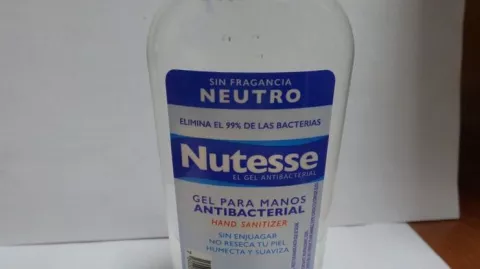 Minsa ordena retirar del mercado gel alcoholado Nutesse, por contener sustancia prohibida